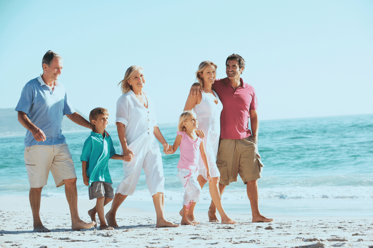 Familienurlaub mit mehreren Generationen in den Ferienwohnungen Strandliebe Lutterbek und Laboe